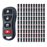 4 Button Car Key Fob Replacement for Nissan Infiniti Altima Armada Maxima Quest Sentra 350Z| EX35 FX35 FX45 I35 G35 QX56 KBRSTU15 100 PCS  KR-N4RA-100